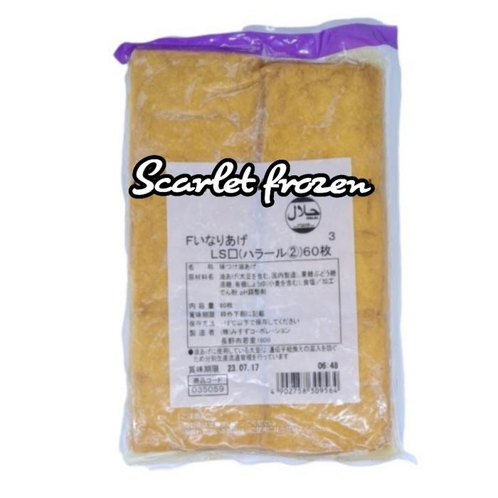 

BnyKBonusBelidiMari- Ajitsuke Inari Sushi Kulit Tahu Jepang 60 pcs Halal