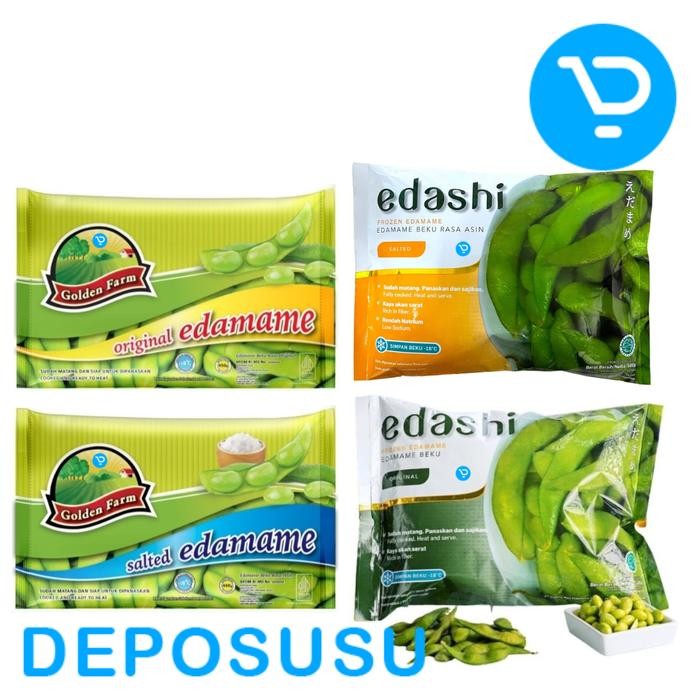 

BnyKBonusBelidiMari- EDASHI Edamame Frozen ORIGINAL, SALTED & KUPAS (Mukimame) 500gr
