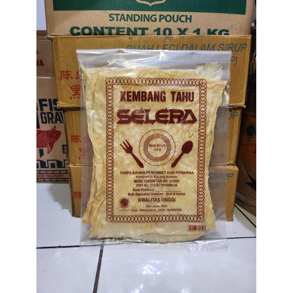 

BnyKBonusBelidiMari- Kembang tahu Selera 100gr