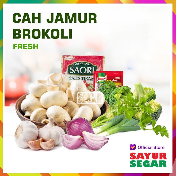 

BnyKBonusBelidiMari- PAKET CAH JAMUR BROKOLI [1 Pack]