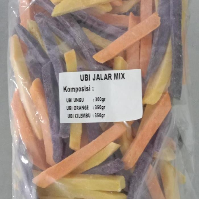 

BnyKBonusBelidiMari- Frozen Sweet Potato Fries/Ubi Jalar Mix/Ubi Goreng 1 kg