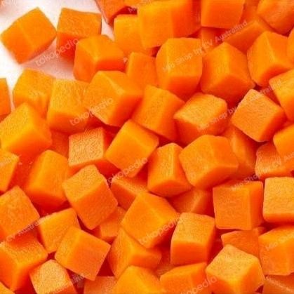 

BnyKBonusBelidiMari- Frozen Diced Carrot/Wortel Dadu 500g