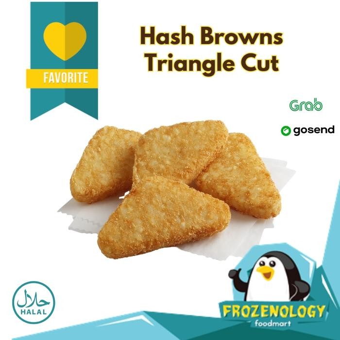 

BnyKBonusBelidiMari- Potato Hash Browns Triangle Cut Belgian Crunchy French Fries Premium
