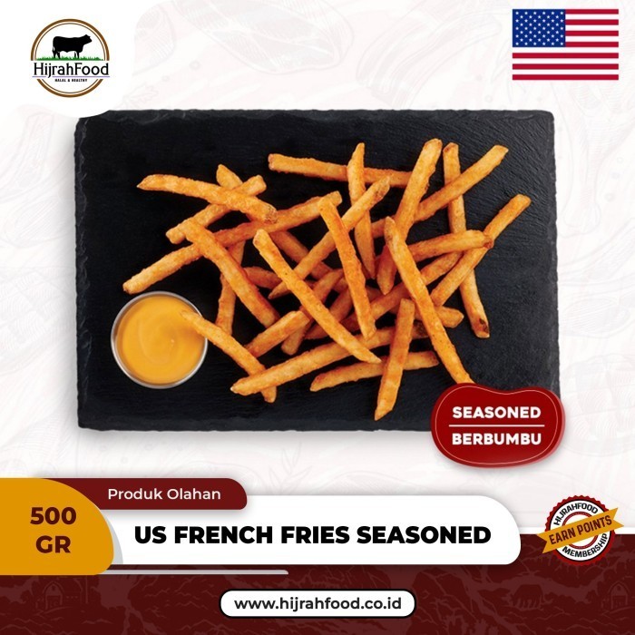 

BnyKBonusBelidiMari- French Fries Seasoned Batter Coated USA Kentang Goreng Berbumbu
