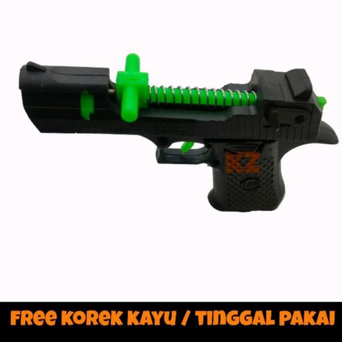 (Expert) Mainan Pistol Korek Kayu grosir murah