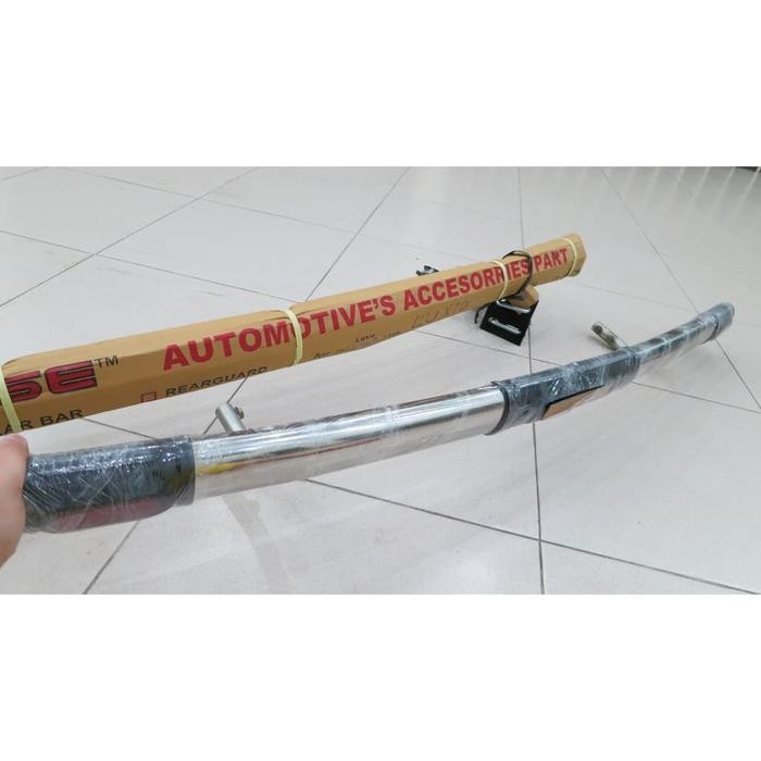 Tanduk Bumper Belakang Stenlis Mobil Datsun Go