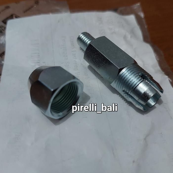 PREMIUM Baut Mur Adaptor Spion Vespa S 125 150 Original Piaggio