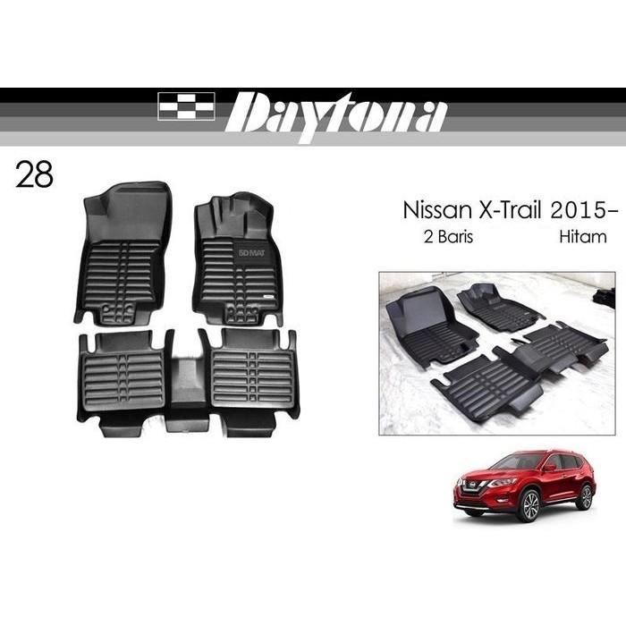 DAYTONA Karpet 5D Nissan XTrail X-Trail 2015-