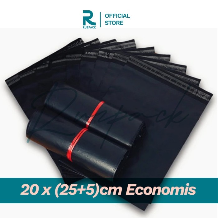 

Polymailer 20 x 30 cm Ekonomis Polybag Poly Mailer Kantong Amplop Plaik PE Packing Kemas Peking