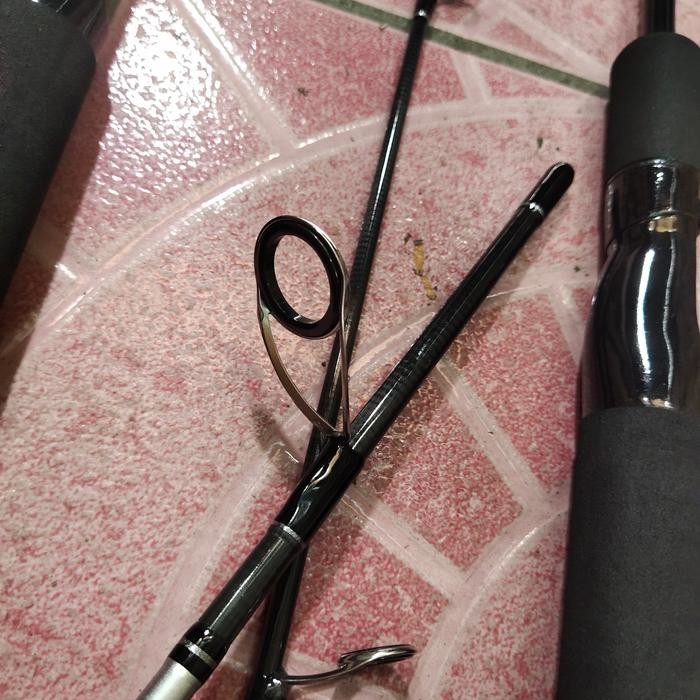 joran maguro black montera 150 165 180 joran carbon [kuat dan awet]