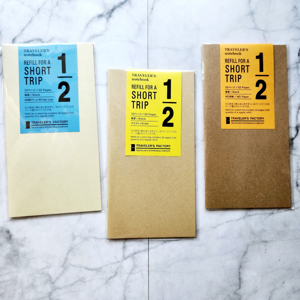 

Traveler's Factory Short Trip Refill - Reguler & Passport Size