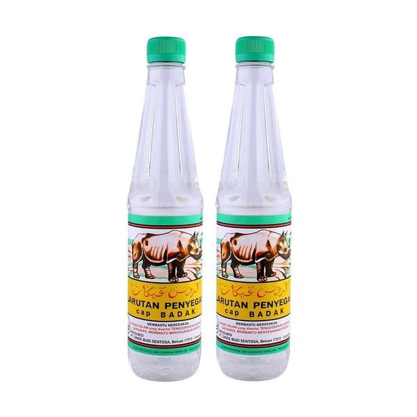 

Paket Hemat 4pcs Larutan Penyegar Cap Badak Botol 500ml