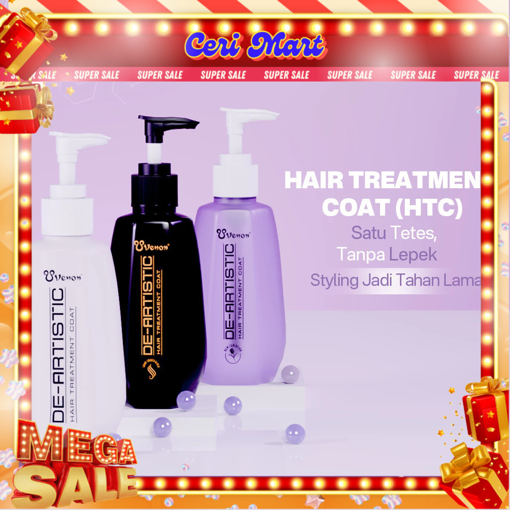 VENON Hair Serum Treatment Coat Series 160ml Vitamin Rambut / Serum Rambut minyak rambut hair minyak