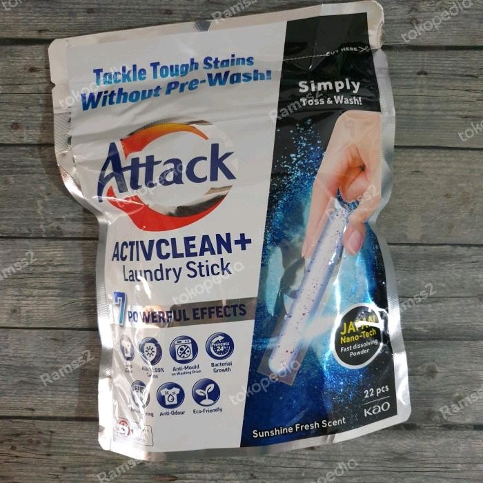 Attack Pods Capsule Laundry Stick Japan Singapore Tide Persil Breeze