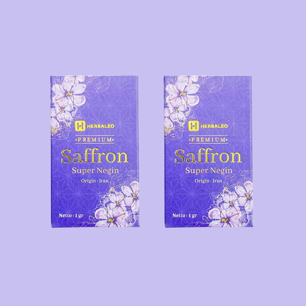 

Herbaleo - Twinpack Premium Saffron Super Negin ( 1 gram )