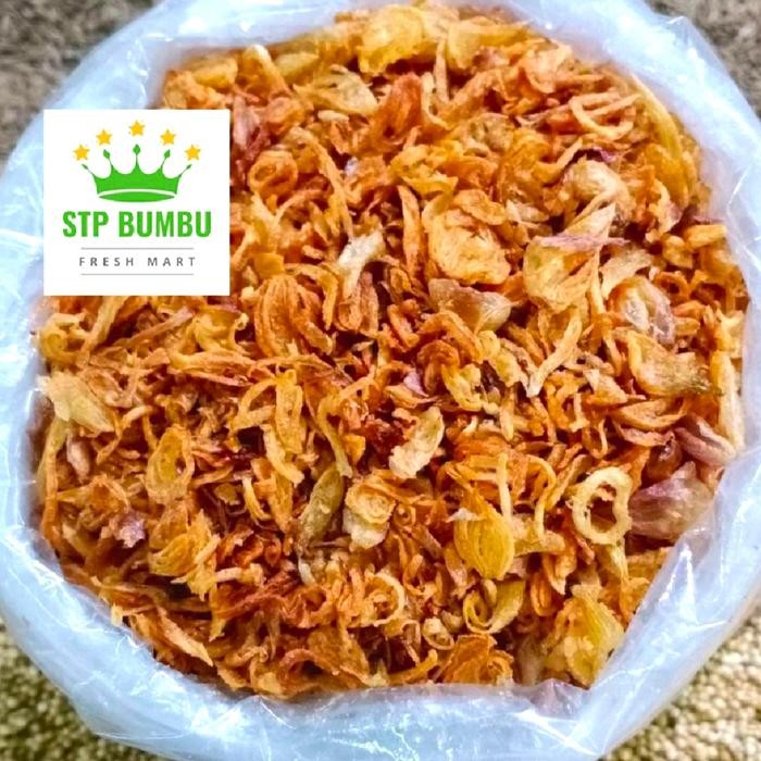

terbaru !!! bawang merah goreng asli brebes gurih 500gr ready
