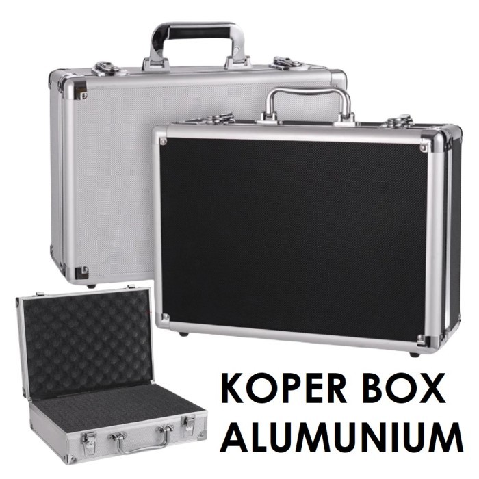 DIY Box Hardcase Koper Multiplex Alumunium + Busa Foam Case Multifungsi Kotak Hardcase Custom