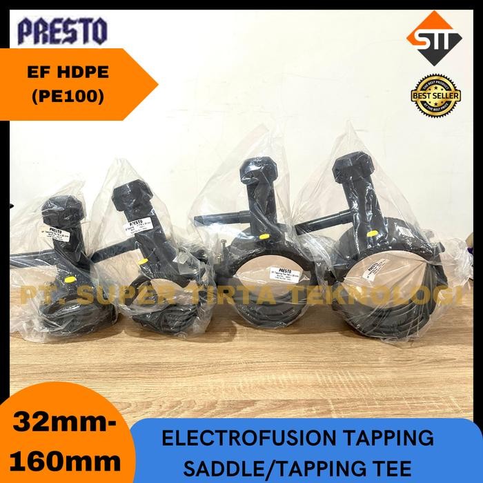 Electrofusion (EF) Tapping Saddle/Tapping Tee HDPE (PE100) PN16 Kode 1110