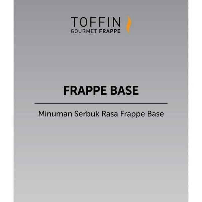 

BUBUK MINUMAN FRAPPE BASE TOFFIN PREMIUM 1KG