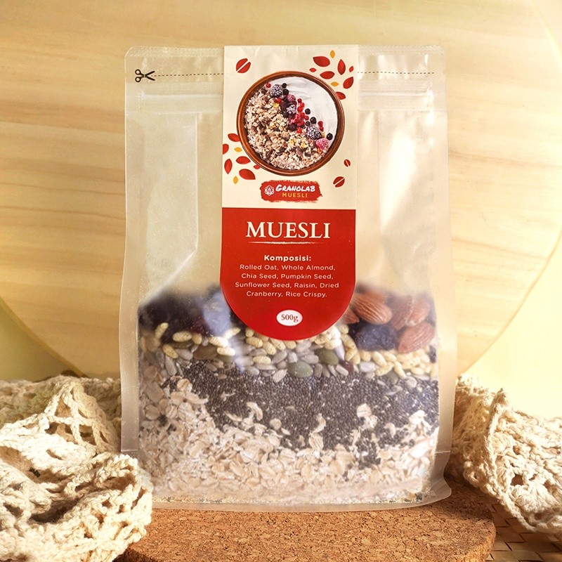 

Muesli Fruit and Seed 500 gr - Granolab Muesli