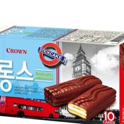 

CROWN STICK CAKE CHOCOLATE AND MARSHMALLOW 132 GRAM