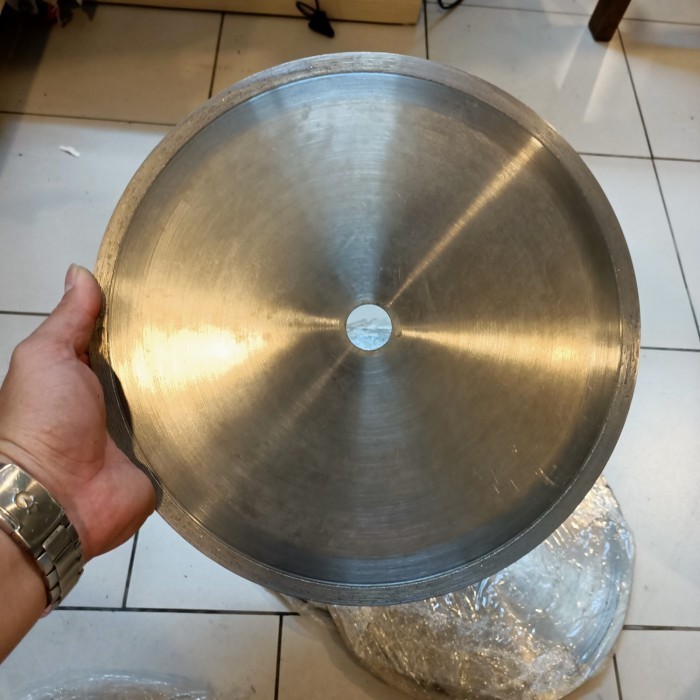 pisau potong batu akik 12" diamond tool tebal 1mm - pisau potong batu