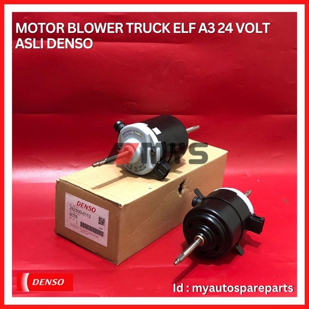 MOTOR BLOWER AC Mobil ELF Truk 24 VOLT Truck 24V MODEL DENSO