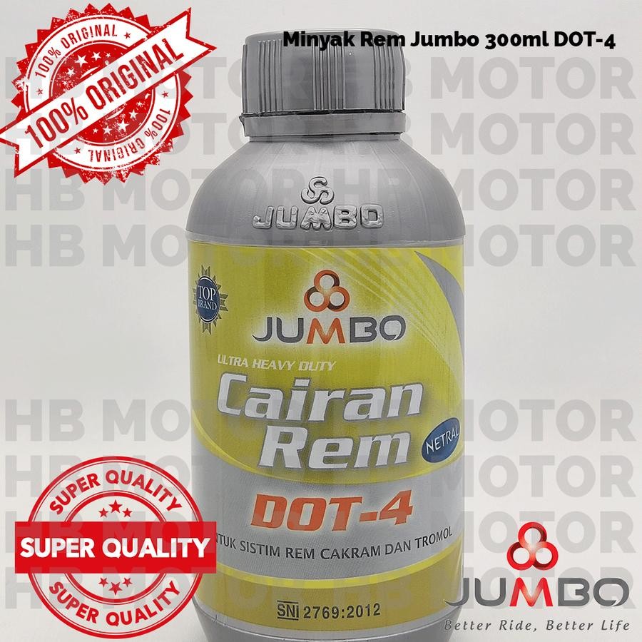 MINYAK REM DOT 4 ORIGINAL JUMBO 300ml