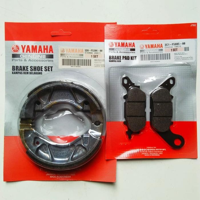 TOP KAMPAS REM DEPAN BELAKANG YAMAHA JUPITER Z1/VEGA ZR/FORCE FI/ORI-YGP -