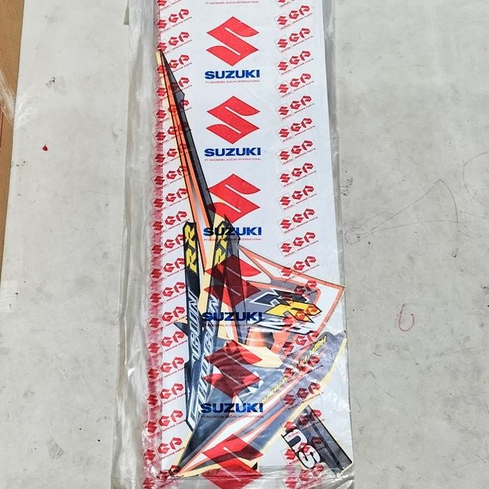 TOP STRIPING STIKER LISH FULL BODY SHOGUN 125 RR FL ROBOT ORIGINAL SGP -