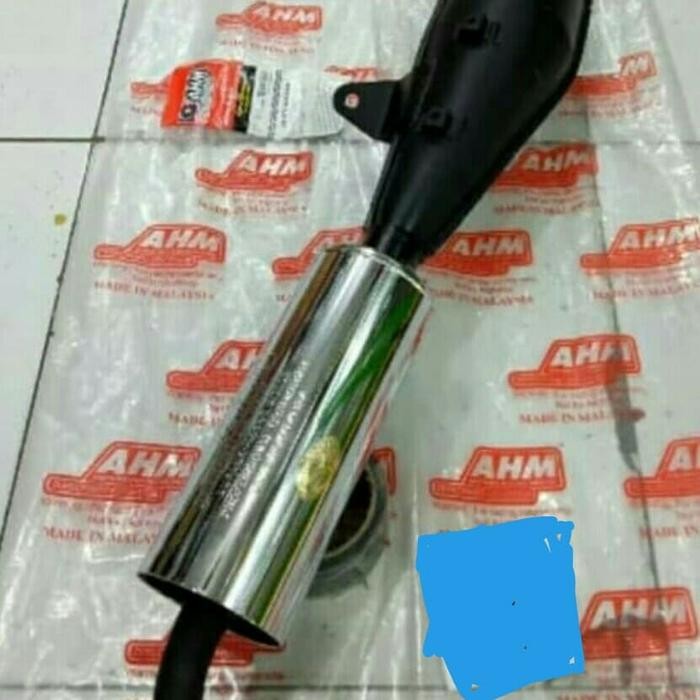 ASLI.. KNALPOT AHM SATRIA 2 TAK ASLI MALASIA ORIGINAL
