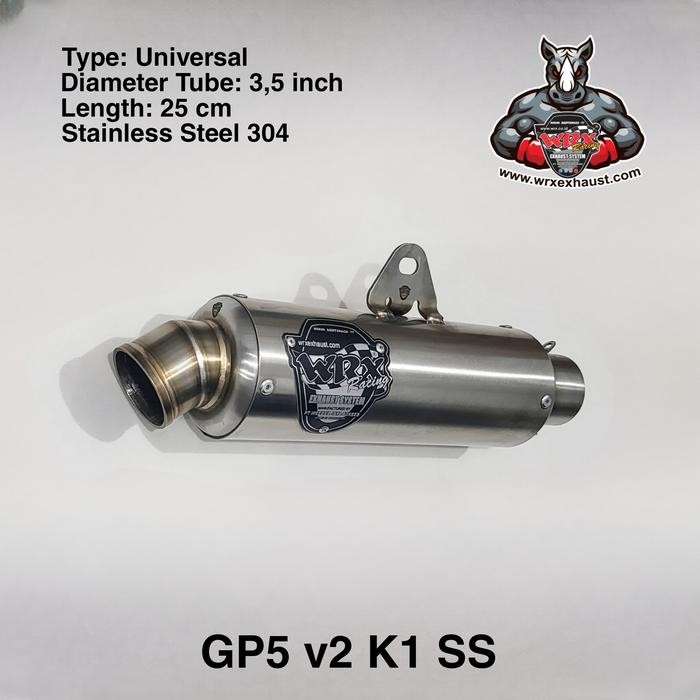 MASIH READY KNALPOT WRX SILINCER GP5 V2 K1 SS