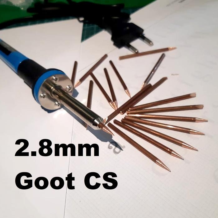 PREMIUM soldering tip mata solder goot cs-31 tembaga murni