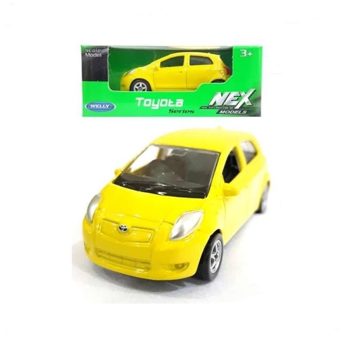 Toyota Yaris Bakpao Welly Nex 1:60 Diecast Miniatur Mobil Mainan Anak #Gratisongkir