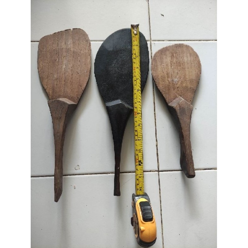 Bombardilomedis Centong Nasi Kayu Jati Barang Antik Kuno