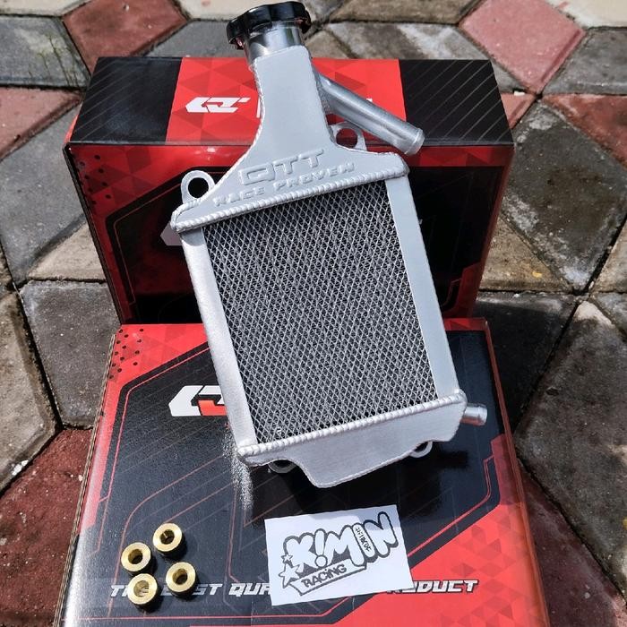 Radiator Qtt Vario 160 / Pcx 160 - Big Volume Alumunium - Qtt Racing