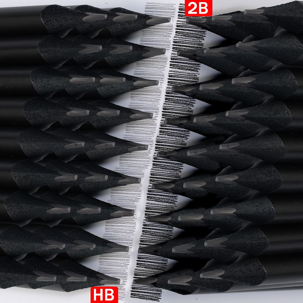 

Bulk Of Wood Graphite Pencil Hb 2B Black Lead Office Writing Pencil For Sketching, Doodling,