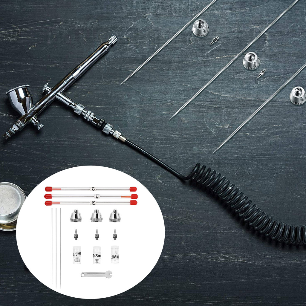 

Iwata Airbrush Nozzle Accessories Dryer Machine And Needle Alloy Sprayer Replacement Part