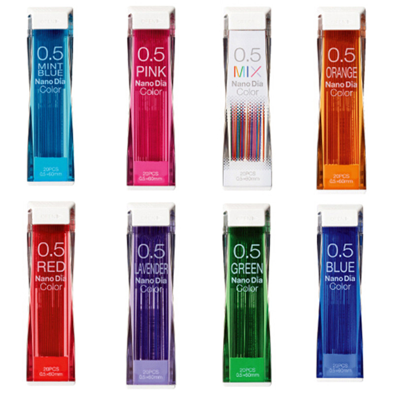 

0.5Mm Colored Mechanical Pencil Special Leads Paintingmechanical Pencil Refills School Stationery