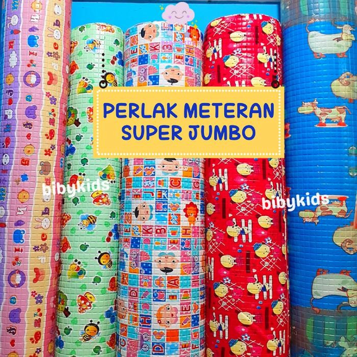 Atc - 137X100Cm Jumbo Perlak Meteran Bayi Perlak Motif Bayi Perlak Meteran Kasur Perlak Alas Ompol