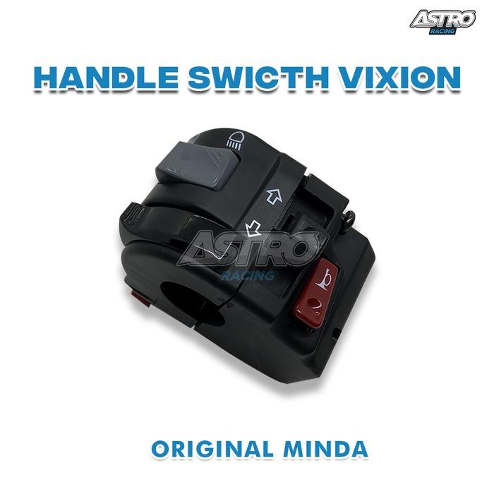 Saklar Kiri Vixion Nmax & Cocok Ubahan Modifikasi Merk Minda R15 Rx King Aerox Lexi PCX Vario Lampu
