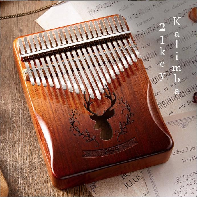 BEBAS ONGKIR - Kalimba 21 Keys Kalimba Alat Musik Alat Musik Kalimba Murah Kayu Piano