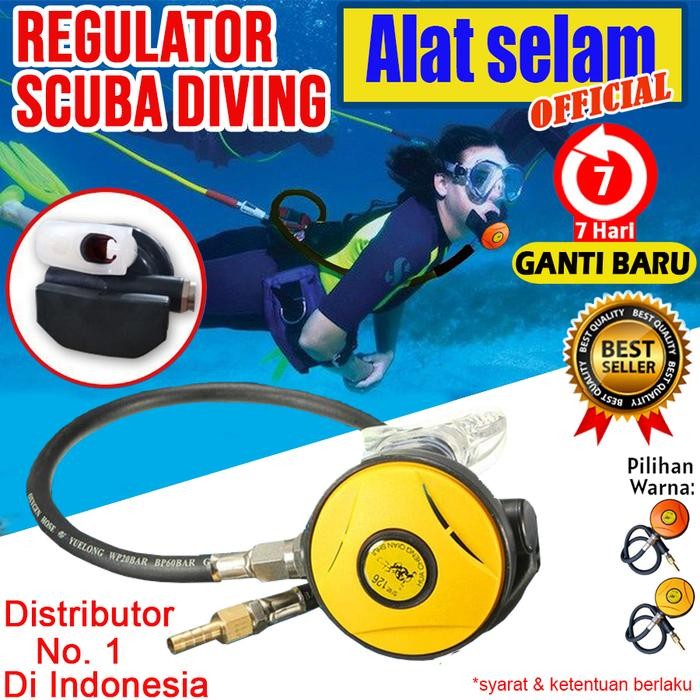 Regulator Diving Dakor Hookah Octopus Selam Nelayan Dacor No Delta