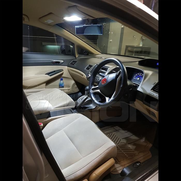 Paket Upgrade SV LED lampu kabin plafon Honda Civic FD