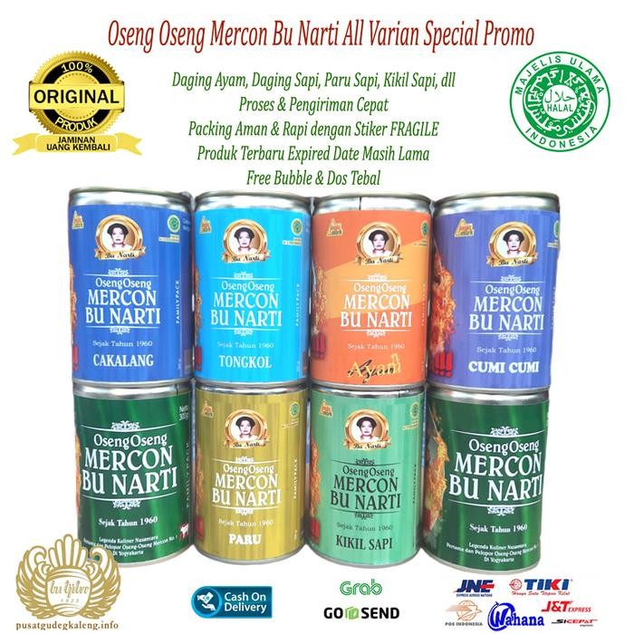

New Oseng Oseng Mercon Bu Narti Khas Jogja All Varian Special Promo