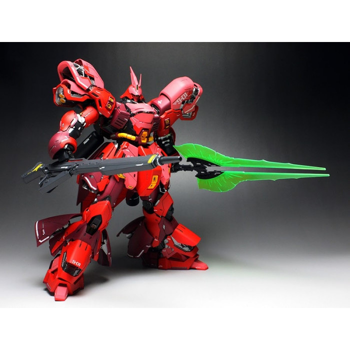 SALE BANDAI PLAMO MG NEO ZEON MSN-04 MOBILE SUIT SAZABI VER. KA READYY