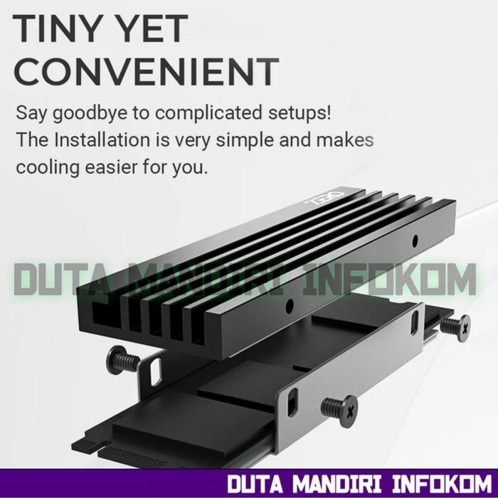 MEYLLSTORE ID COOLING ZERO M05 - M.2 2280 NVME NGFF SSD HEATSINK COOLER