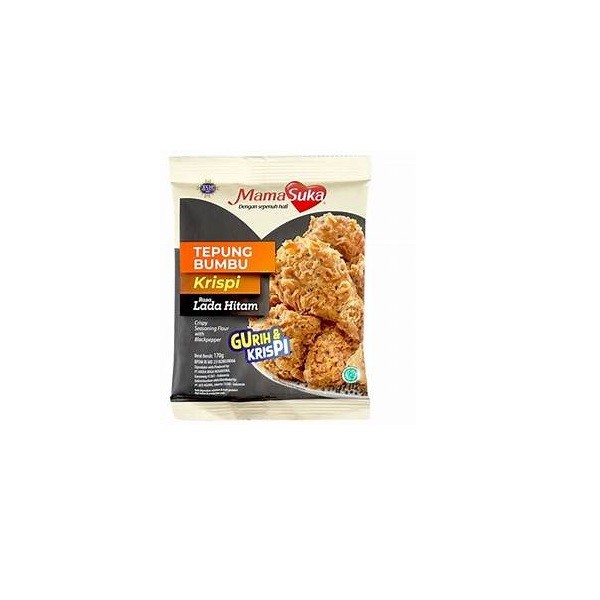 

MAMASUKA TEPUNG BUMBU CRISPY LADA HITAM 180GR