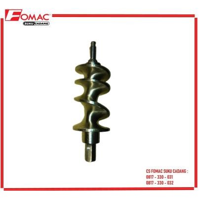 Sparepart Feed Screw Mgd-12A Meat Grinder Fomac