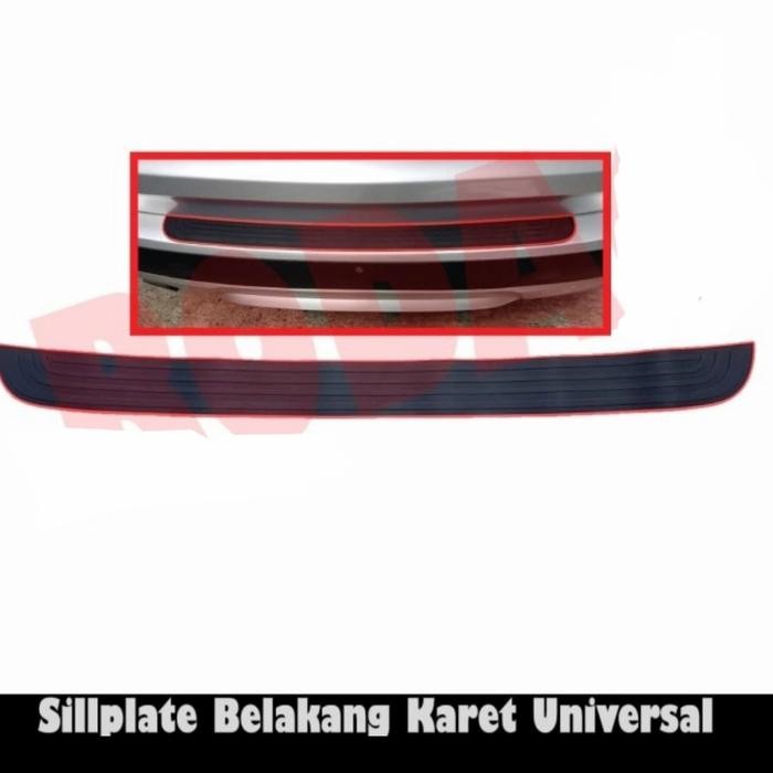 BEST SILLPLATE BELAKANG KARET NISSAN MARCH CAR REAR DOOR SILL RUBBER